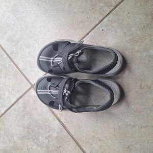 Columbia Kids' Black and Gray Shoes